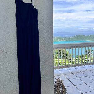 Maxi Adrianna Papell 14. NWT. Midnight Blue. Lined.